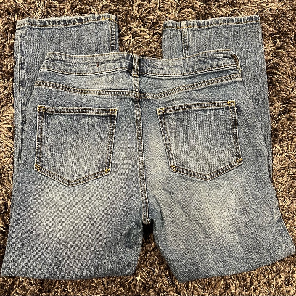 🌺ANTHROPOLOGY PILCRO BOOTCUT MID RISE PETITE JEANS SIZE 29/8🌺 - Picture 2 of 6